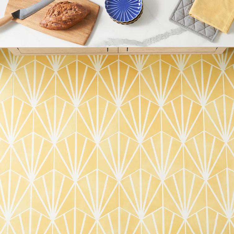 GeoHex Deco 8" Hexagon Matte Porcelain Floor and Wall Tile (9.03 Sq. Ft. / Case)