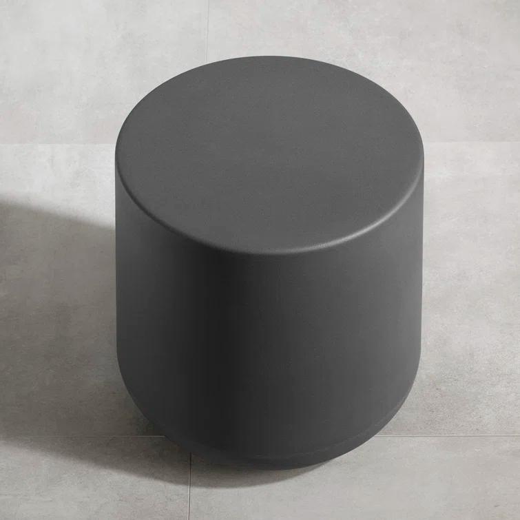 Dalya 15.75'' Plastic / Acrylic Outdoor Side Table