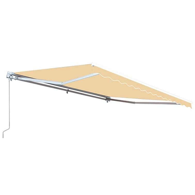 Retractable Patio Awning - White Frame