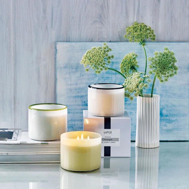 LAFCO New York Feu de Bois 3-Wick Candle | Wayfair