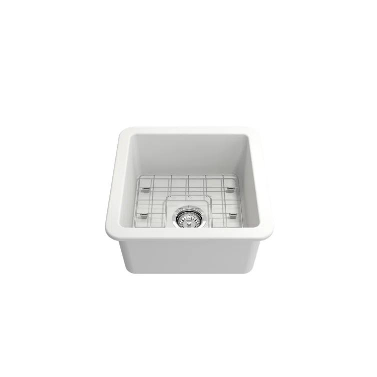 18'' L Fireclay Kitchen Sink