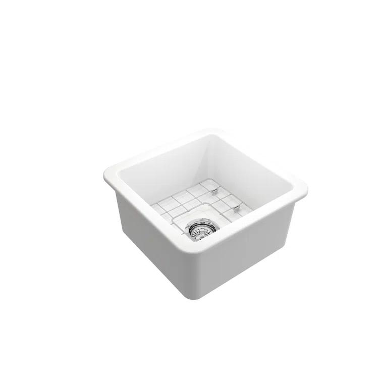 18'' L Fireclay Kitchen Sink