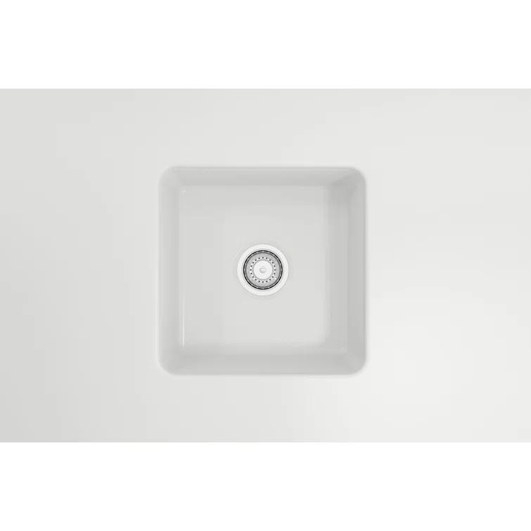 18'' L Fireclay Kitchen Sink