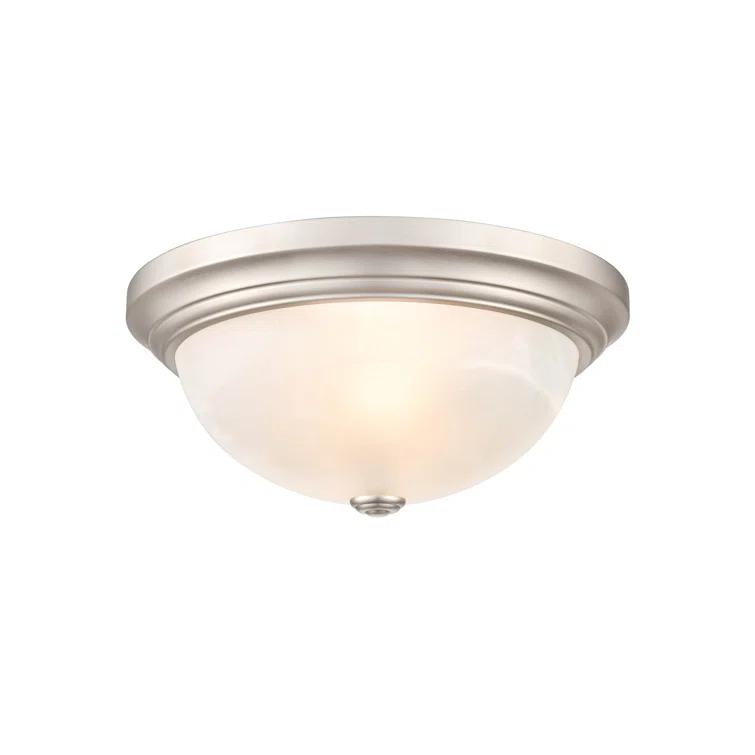 Winston Porter Andreyah Glass Flush Mount