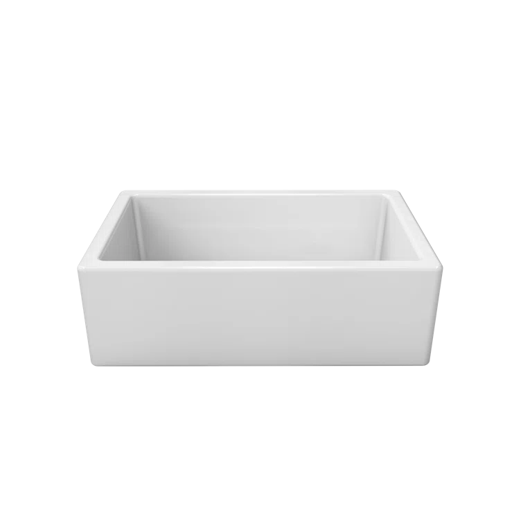 30'' L Farmhouse / Apron Single Bowl Quartz Kitchen Sink
