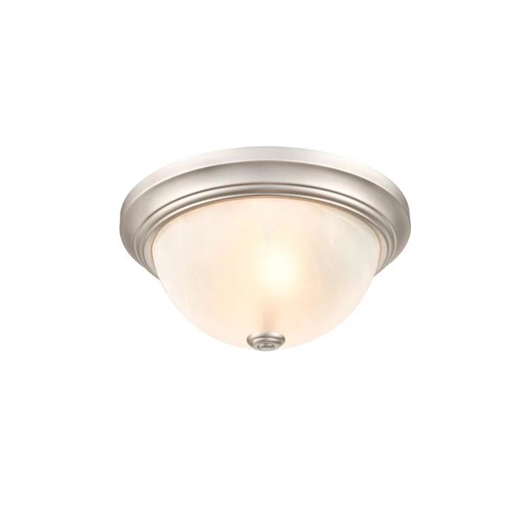 Winston Porter Andreyah Glass Flush Mount