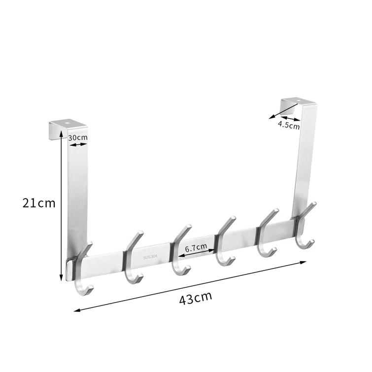 clihome BMG320-10N-SS Wall Mounted Robe Hook