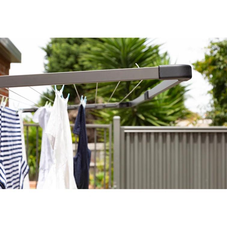 Daytek Steel Fold Down Wall-Mounted Drying Rack