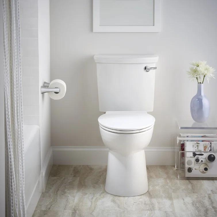 American Standard VorMax 1.28 Gallons GPF Elongated Comfort Height Floor Mounted Kit (Seat Not Included)