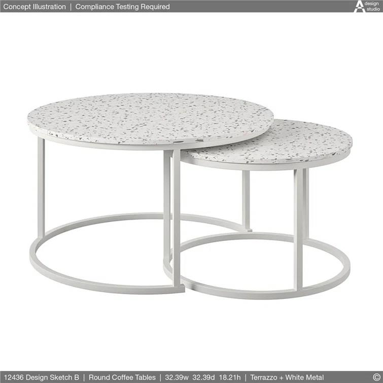 Amelia Frame 2 Nesting Coffee Table