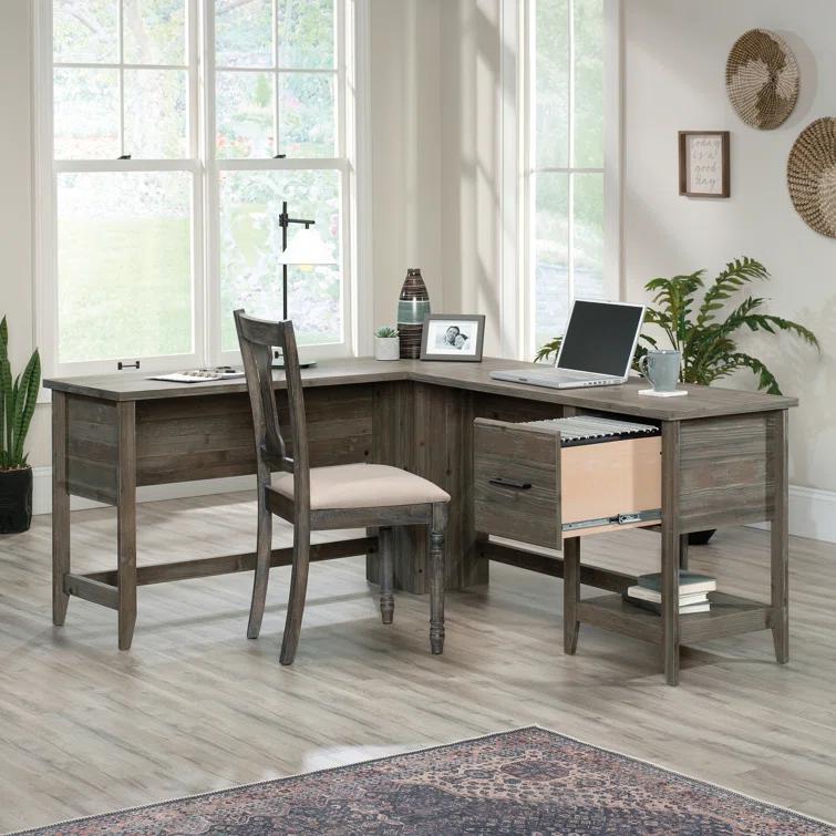 Cletus L-Shaped Writing Desk