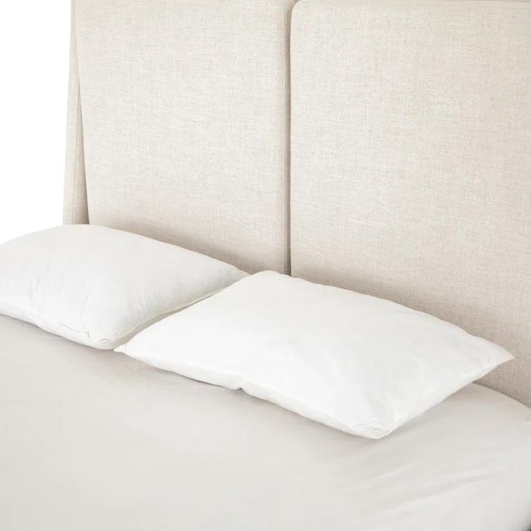 Rexford Platform Bed - Cream / King