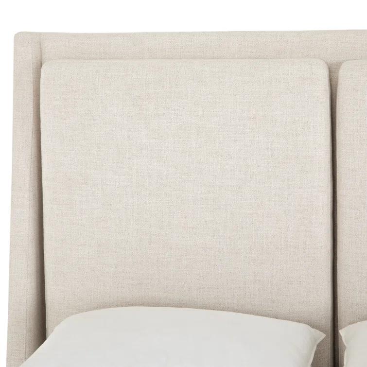Rexford Platform Bed - Cream / King