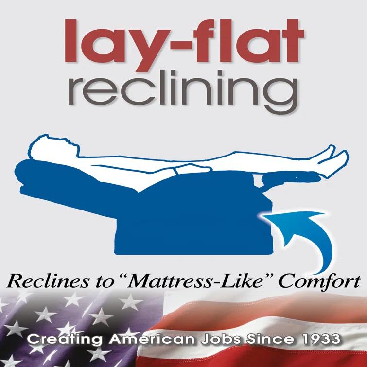 Alonii 45" Wide Leather Match Standard Recliner