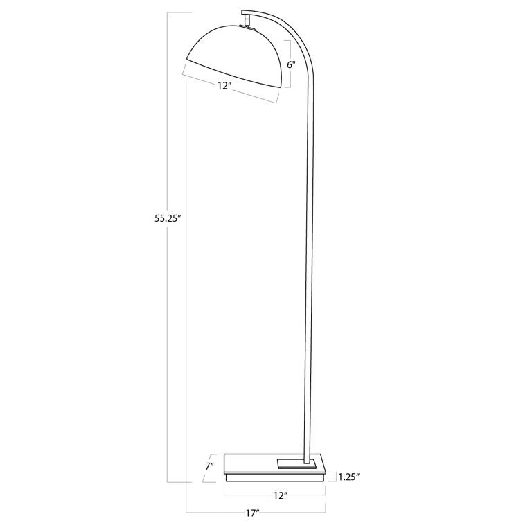 Otto Floor Lamp by Regina Andrew - Oil Rubbed Bronze