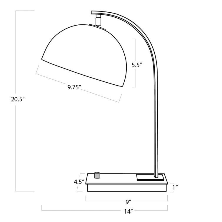 Otto Desk Lamp by Regina Andrew - Oil Rubbed Bronze