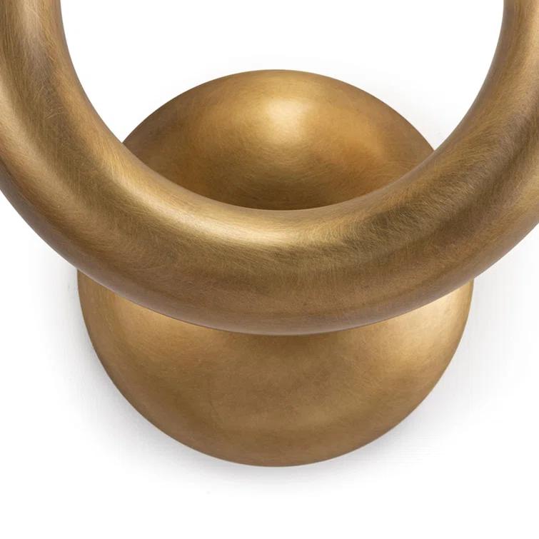 Happy Sconce by Regina Andrew - Natural Brass / Left Facing