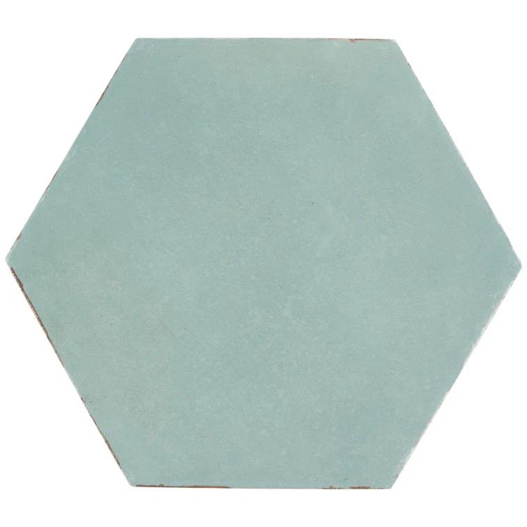 Bond Tile Palo Alto Hex 6" Hexagon Handmade Look Porcelain Floor and Wall Tile (5.38 Sq. Ft. / Case)