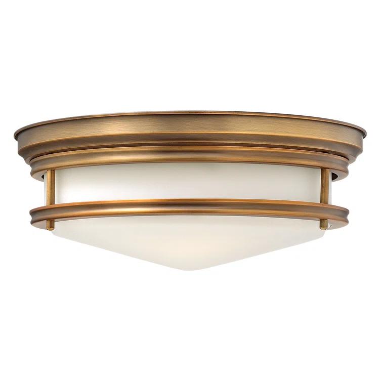 Hinkley Lighting - Three Light Flush Mount - Hadley - 3 Light Large Flush Mount