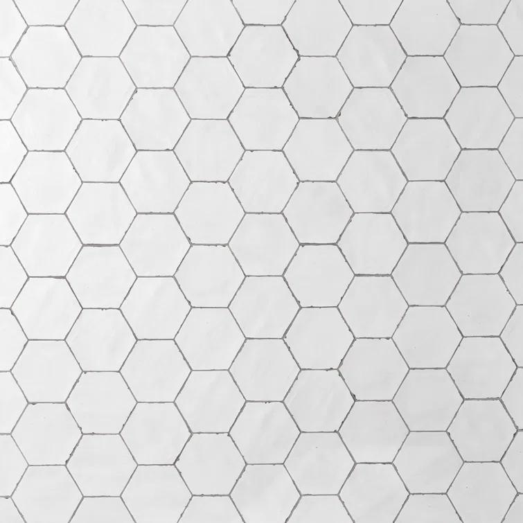 Bond Tile Palo Alto Hex 6" Hexagon Handmade Look Porcelain Floor and Wall Tile (5.38 Sq. Ft. / Case)
