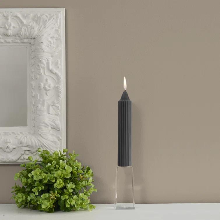 Grecian Collenette Unscented Taper Candle