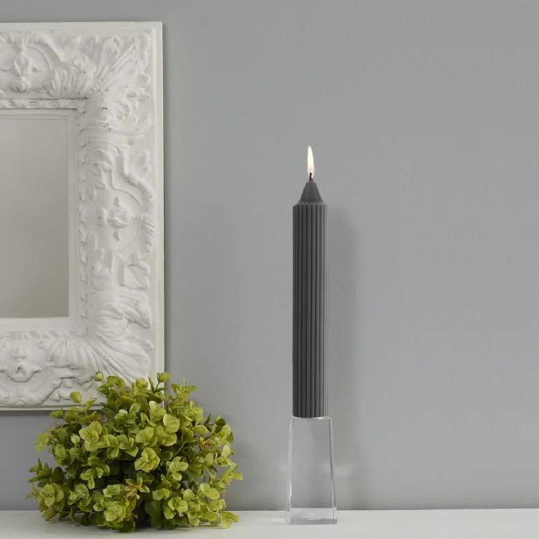 Grecian Collenette Unscented Taper Candle