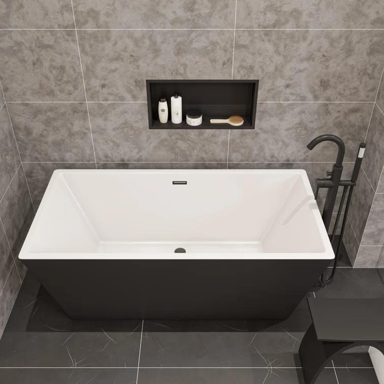 Adhesive Stainless Steel Shower Shelf