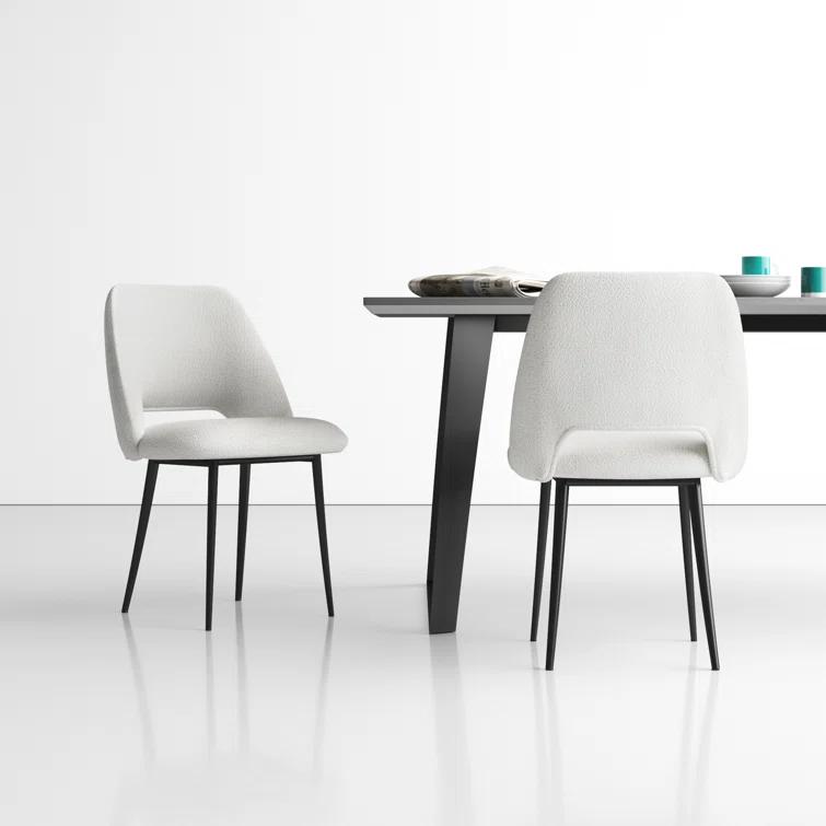 Valdez Boucle Dining Chair