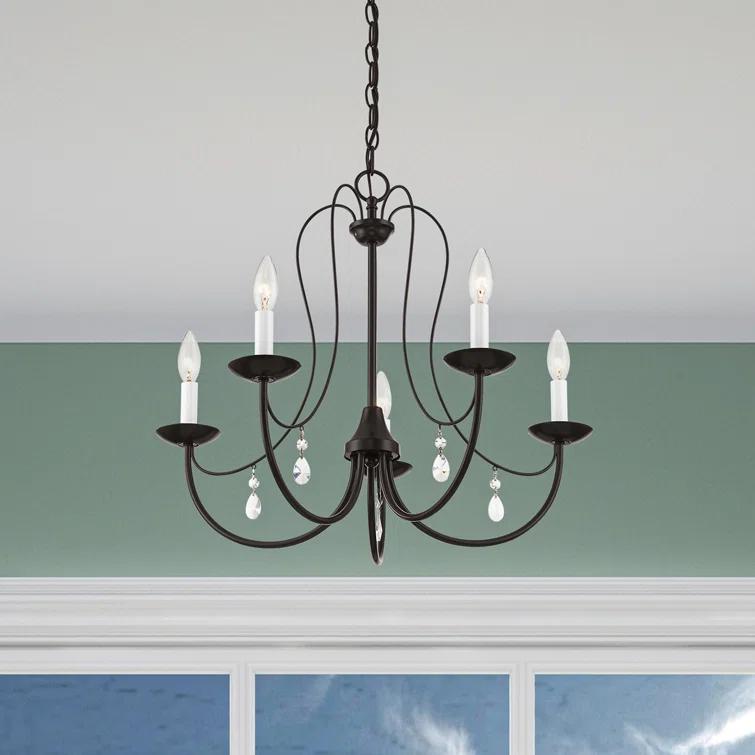 Gaiwan 5 - Light Dimmable Classic / Traditional Chandelier