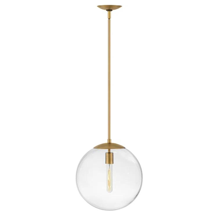 Warby Single Light Orb Pendant Light