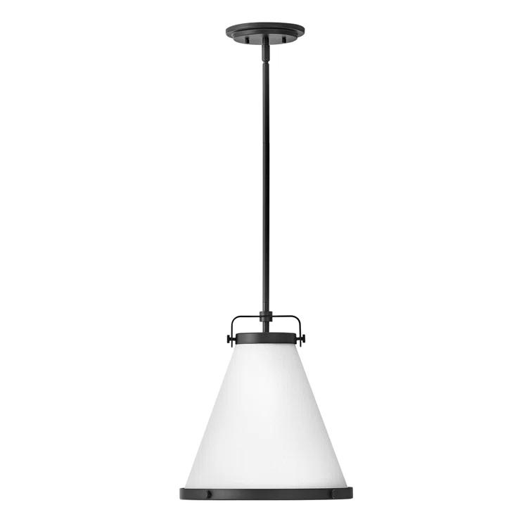 Coco Single Light Cotton / Cotton Blend Dimmable Pendant