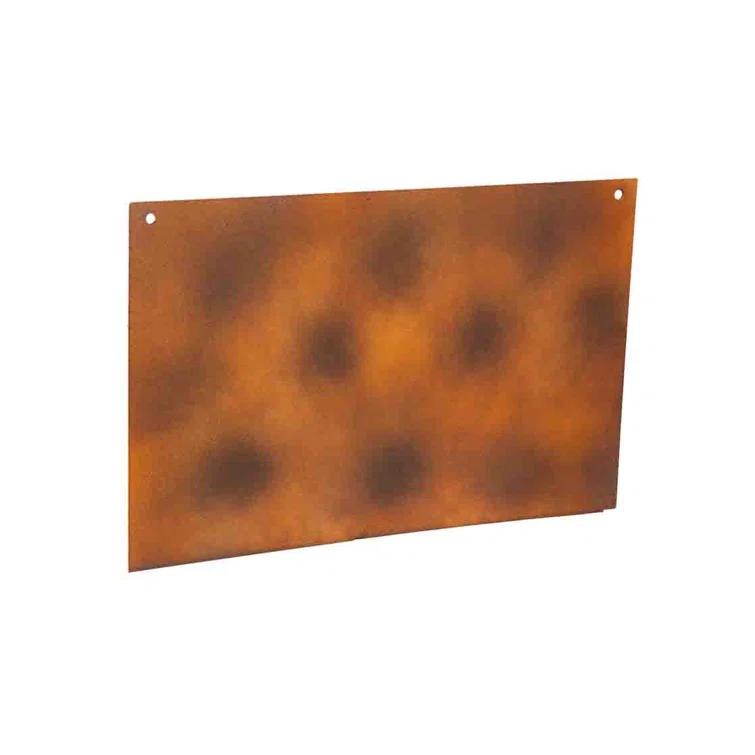 Kaiser Rust Finish Metal Indoor/Outdoor Wall Planter