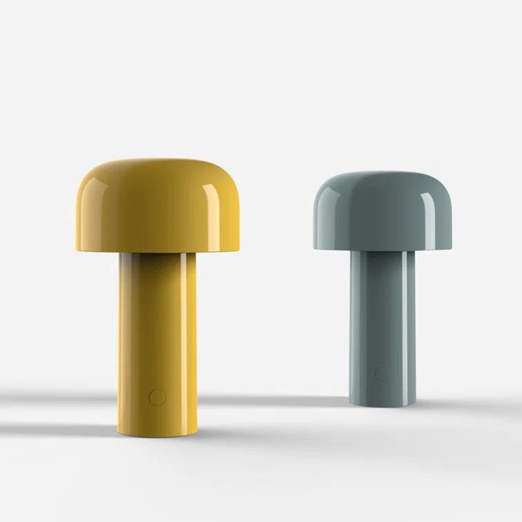Yellow Cordless Adjustable Outdoor Kids LED Table Lamp