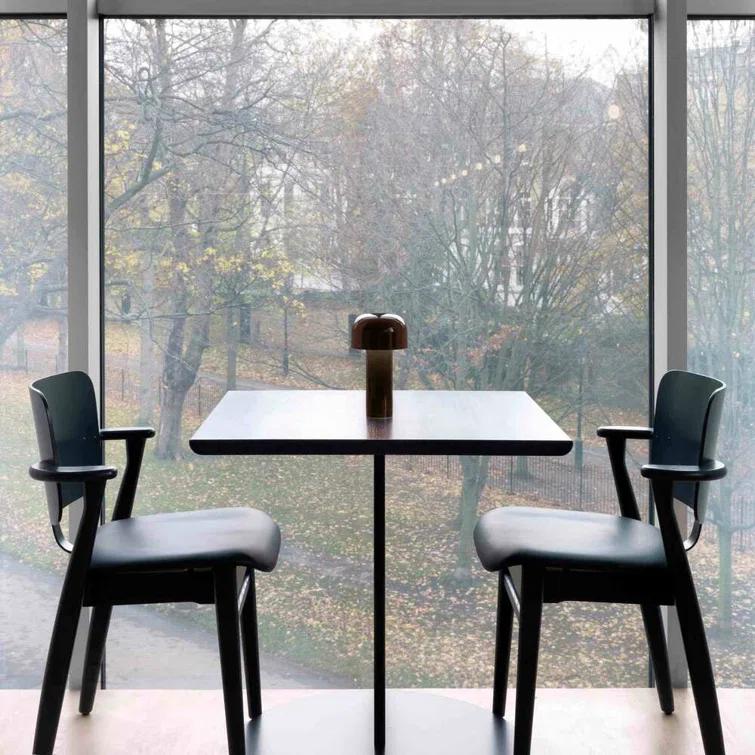 Cioko Dark Brown Cordless LED Outdoor Table Lamp, 12.5cm
