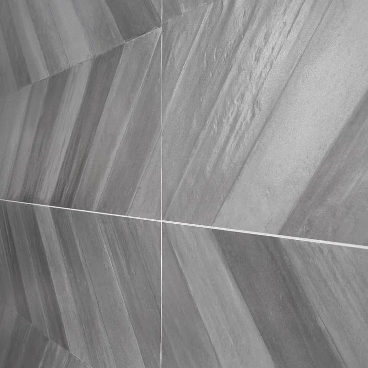 Nord 23" x 47" Porcelain Stone Look Wall & Floor Tile