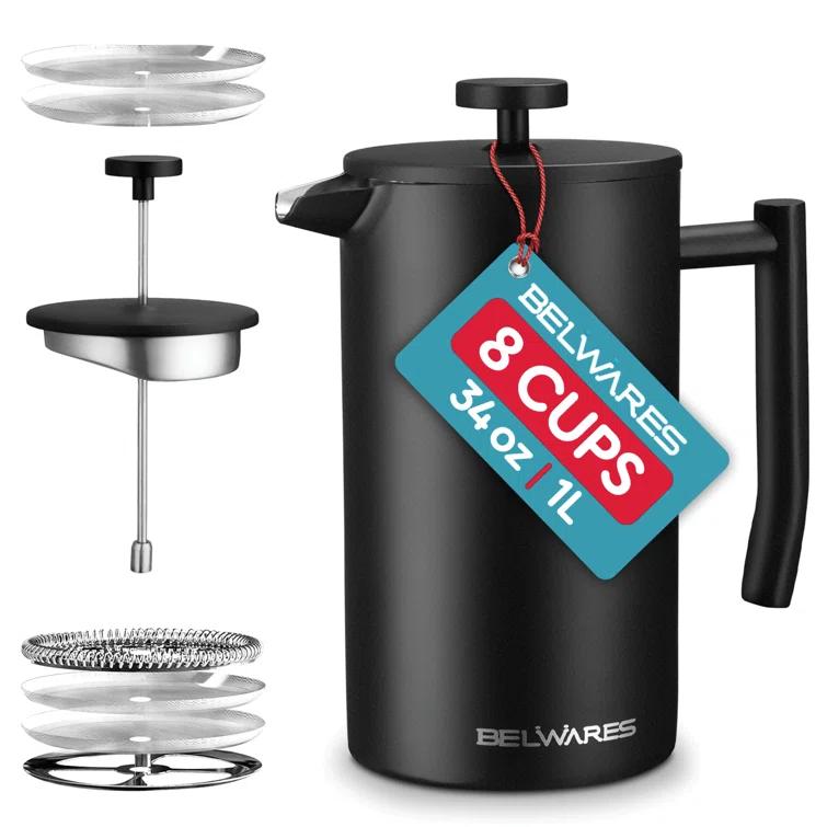 Belwares French Press Coffee Maker