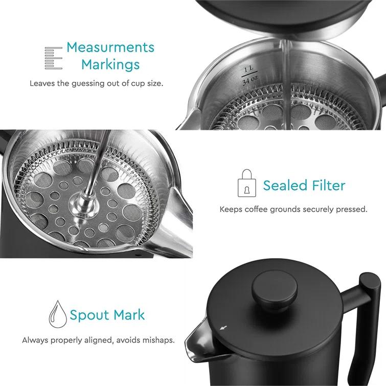 Belwares French Press Coffee Maker
