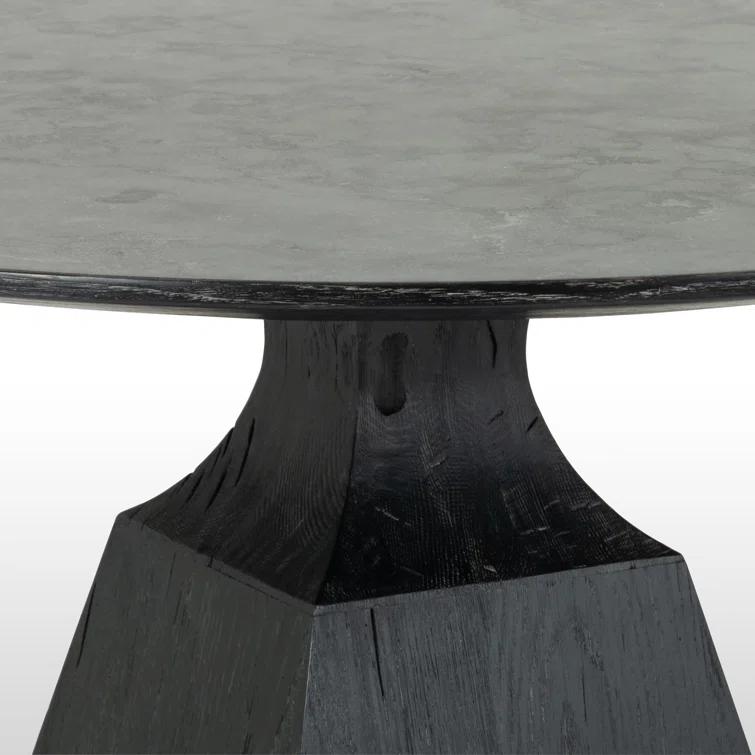 Shanay Round Dining Table - Bluestone