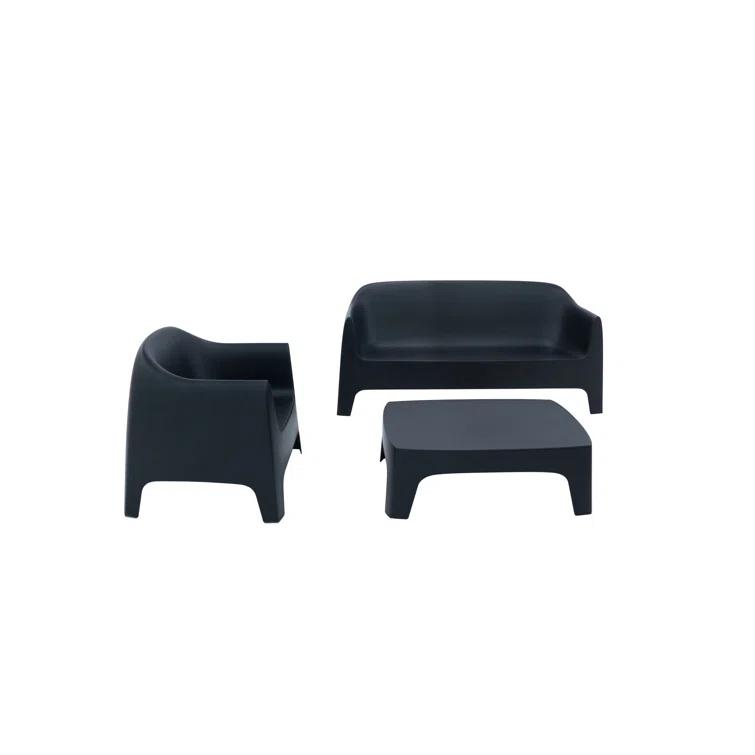 Solid 71'' Outdoor Sofa
