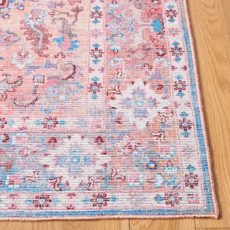 Mistana™ Teen Briana Oriental Pink/Blue Area Rug
