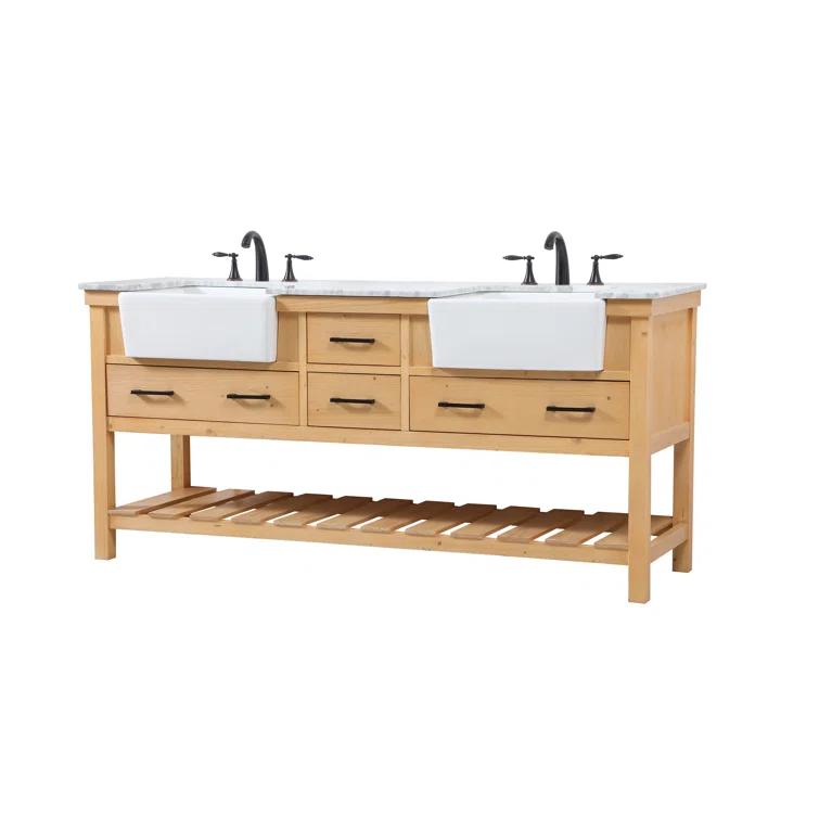 Pelaghia 72'' Double Bathroom Vanity
