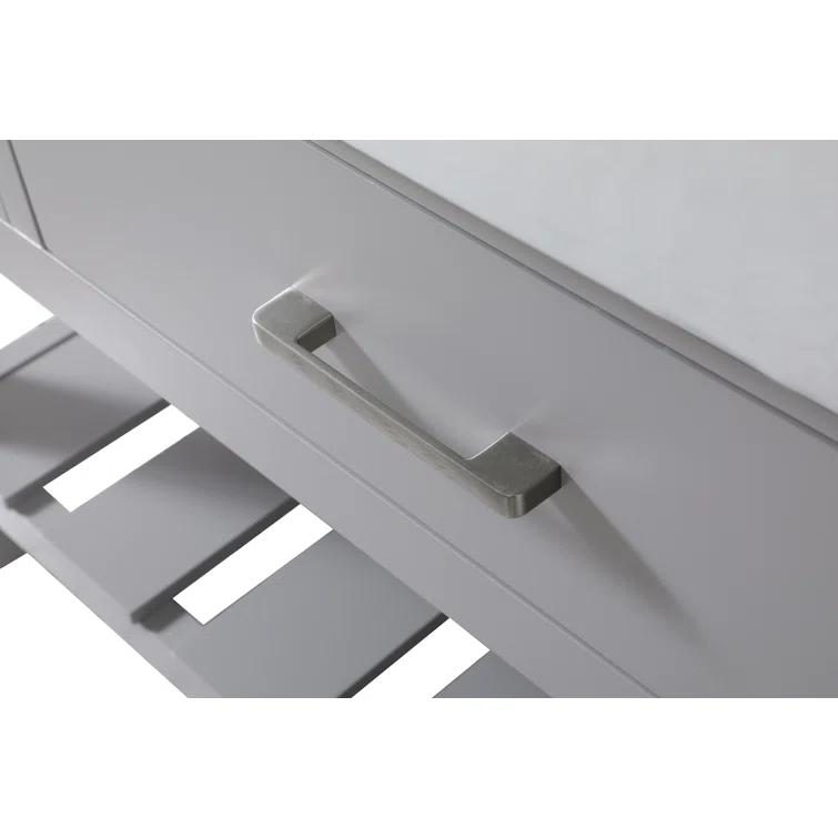 Pelaghia 48'' Single Bathroom Vanity with Marble Top
