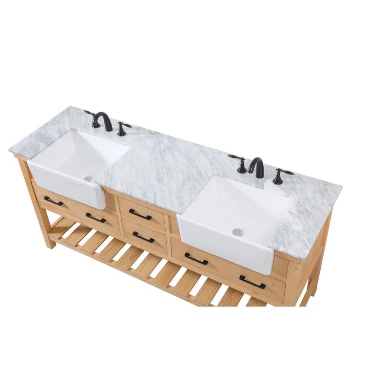 Pelaghia 72'' Double Bathroom Vanity