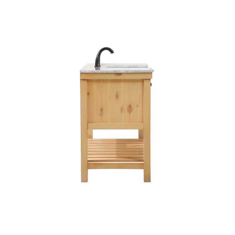Pelaghia 48'' Single Bathroom Vanity with Marble Top