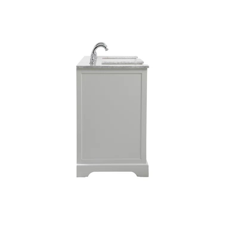 Emiliano 72'' Double Bathroom Vanity with Top