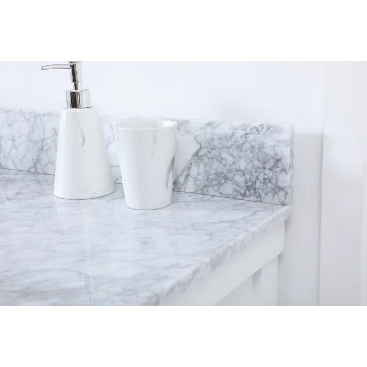 Pelaghia 48'' Single Bathroom Vanity with Marble Top