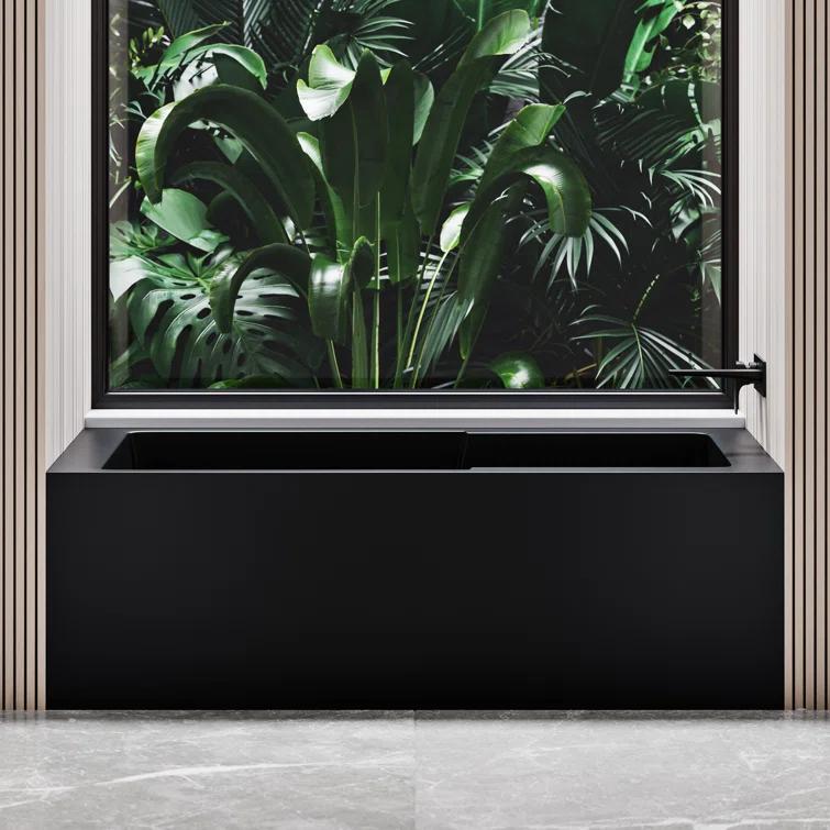 Voltaire 54" x 30" Alcove Bathtub with Apron