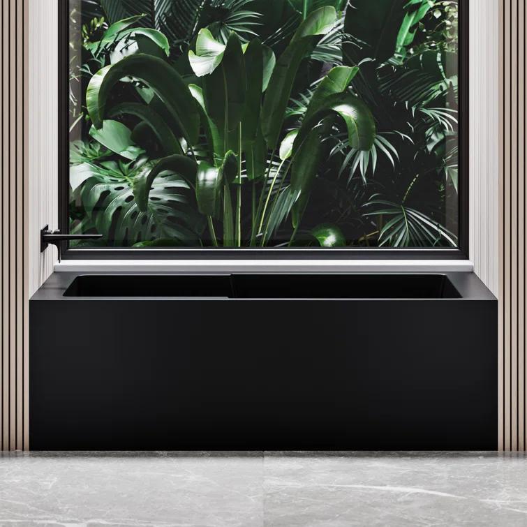 Voltaire 54" x 30" Alcove Bathtub with Apron