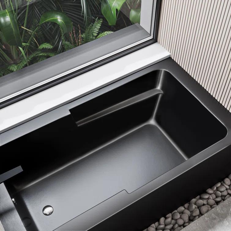 Voltaire 54" x 30" Alcove Bathtub with Apron