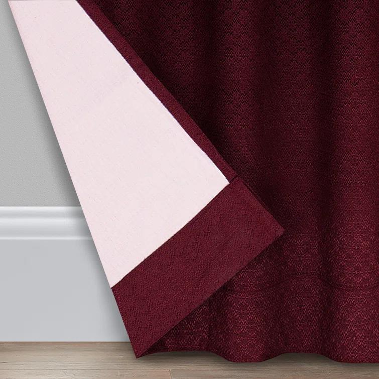 Canova Polyester Blend Light Filtering Curtain Panel